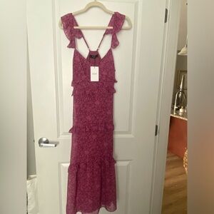 NWT o.p.t. Pink Paisley Dress